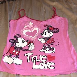 Disney graphic tank top